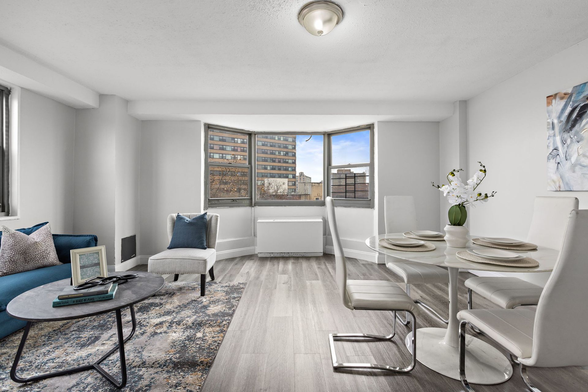 Open-concept apartment