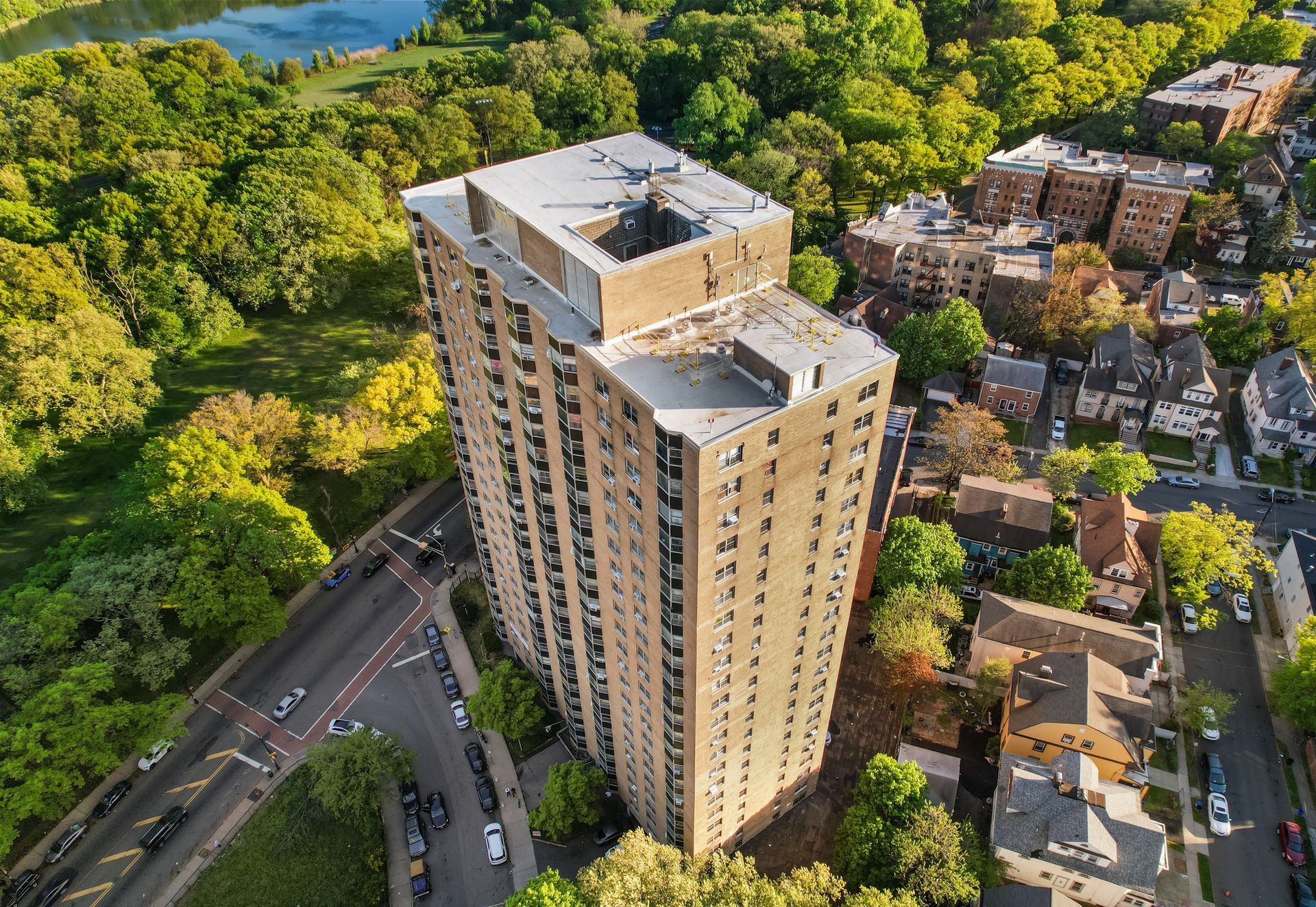 Aerial view of Heritage Estates